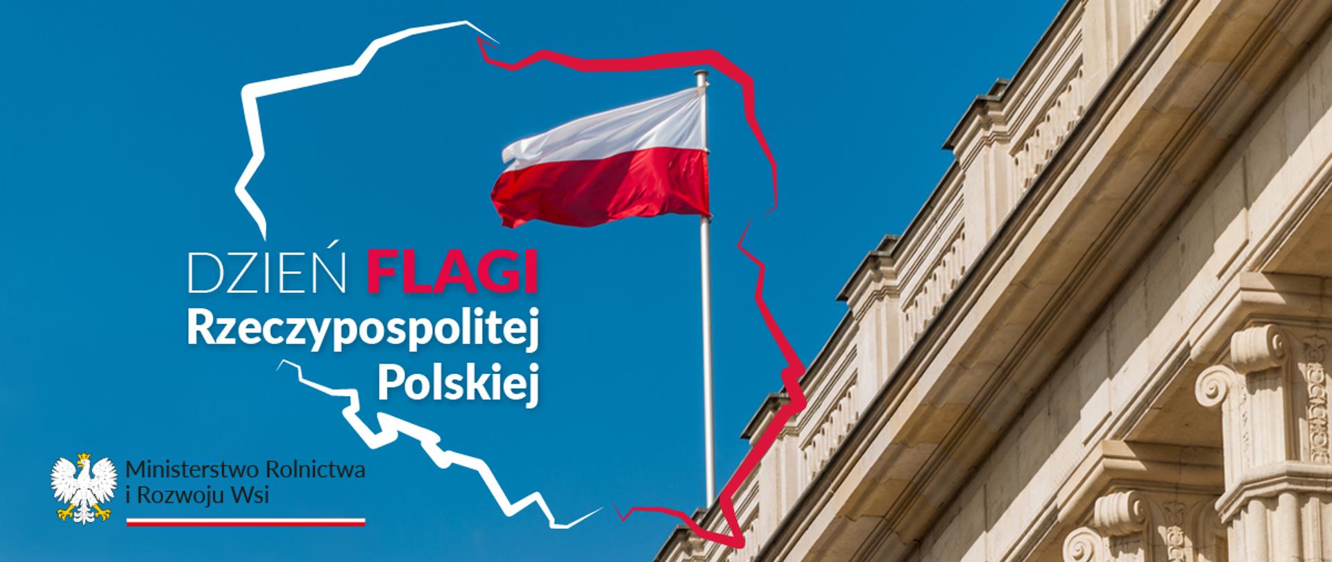 polska flaga na maszcie