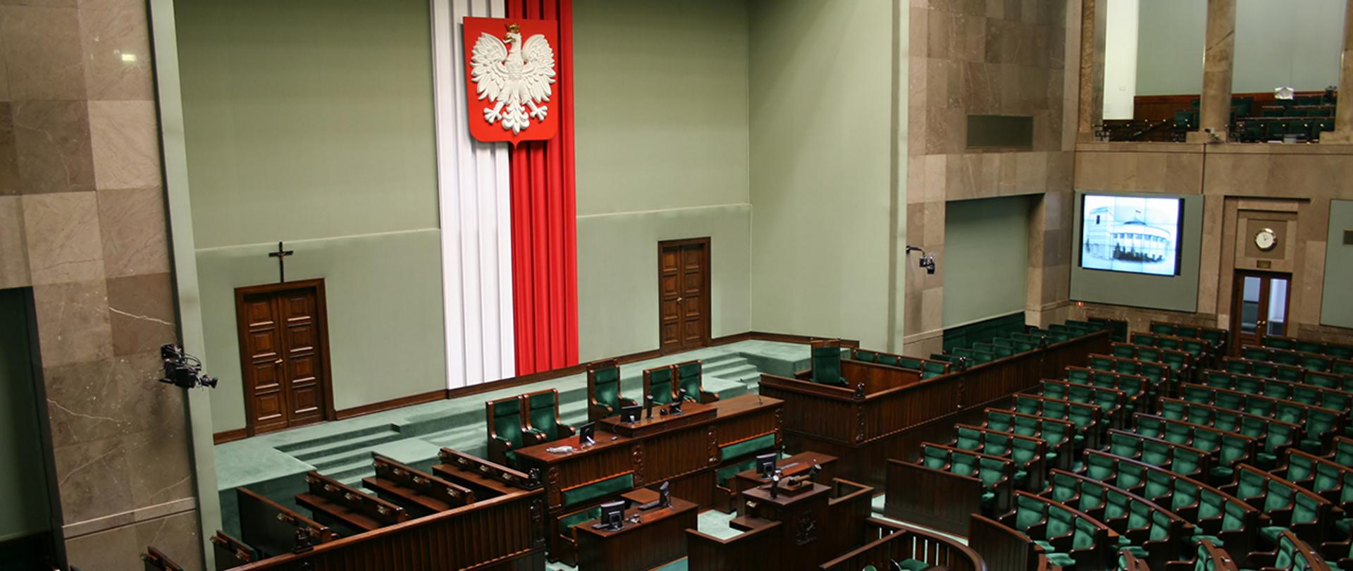 Sala plenarna Sejmu RP