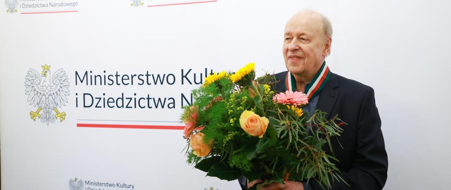 Złoty Medal „Zasłużony Kulturze Gloria Artis” dla Wojciecha Marczewskiego, fot. Danuta Matloch/MKiDN
