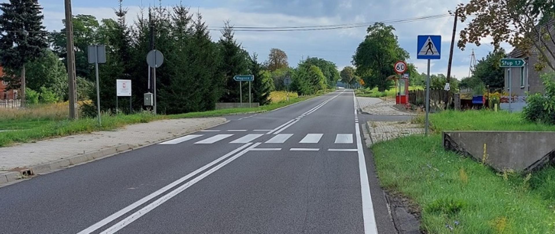 DK 36, km44,4 m. Boraszyce Małe (kierunek Rawicz)