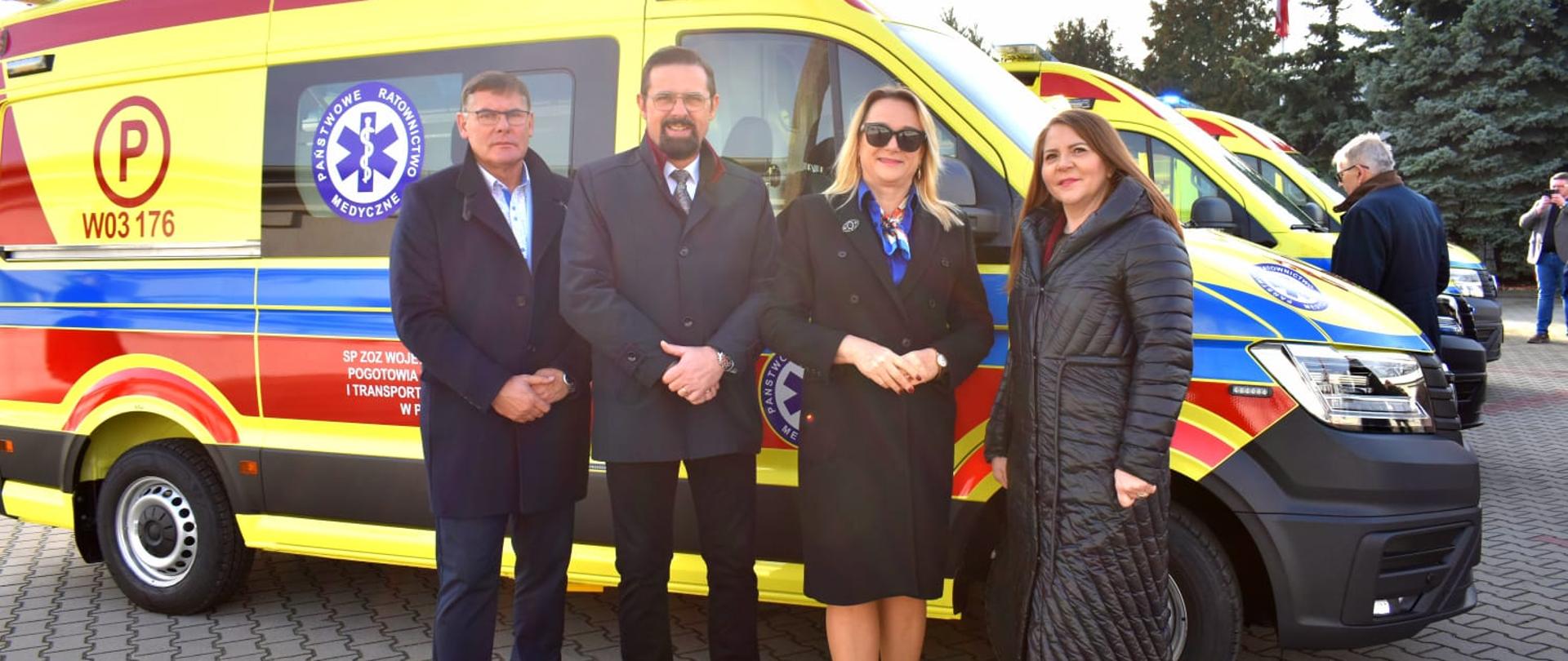 Nowe ambulanse dla pogotowia w Płocku