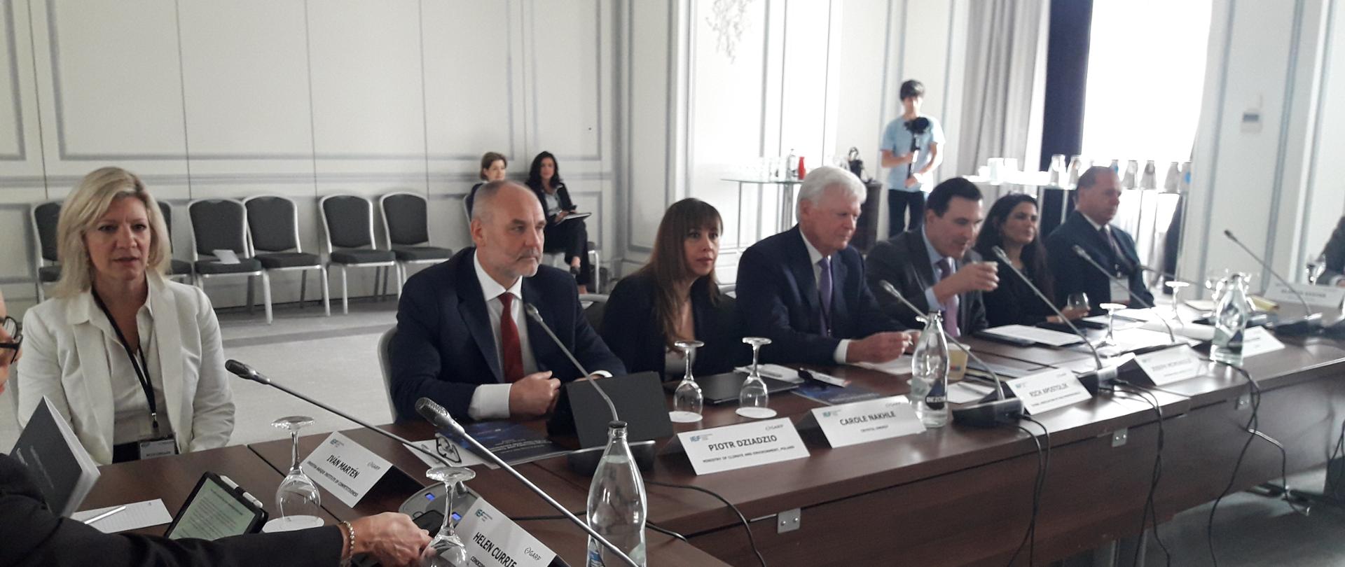 Wiceminister Piotr Dziadzio na Globalnym Forum Ryzyka Energetycznego 