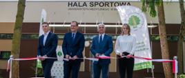Otwarcie Hali Sportowej Uniwersytetu Medycznego w Białymstoku po modernizacji