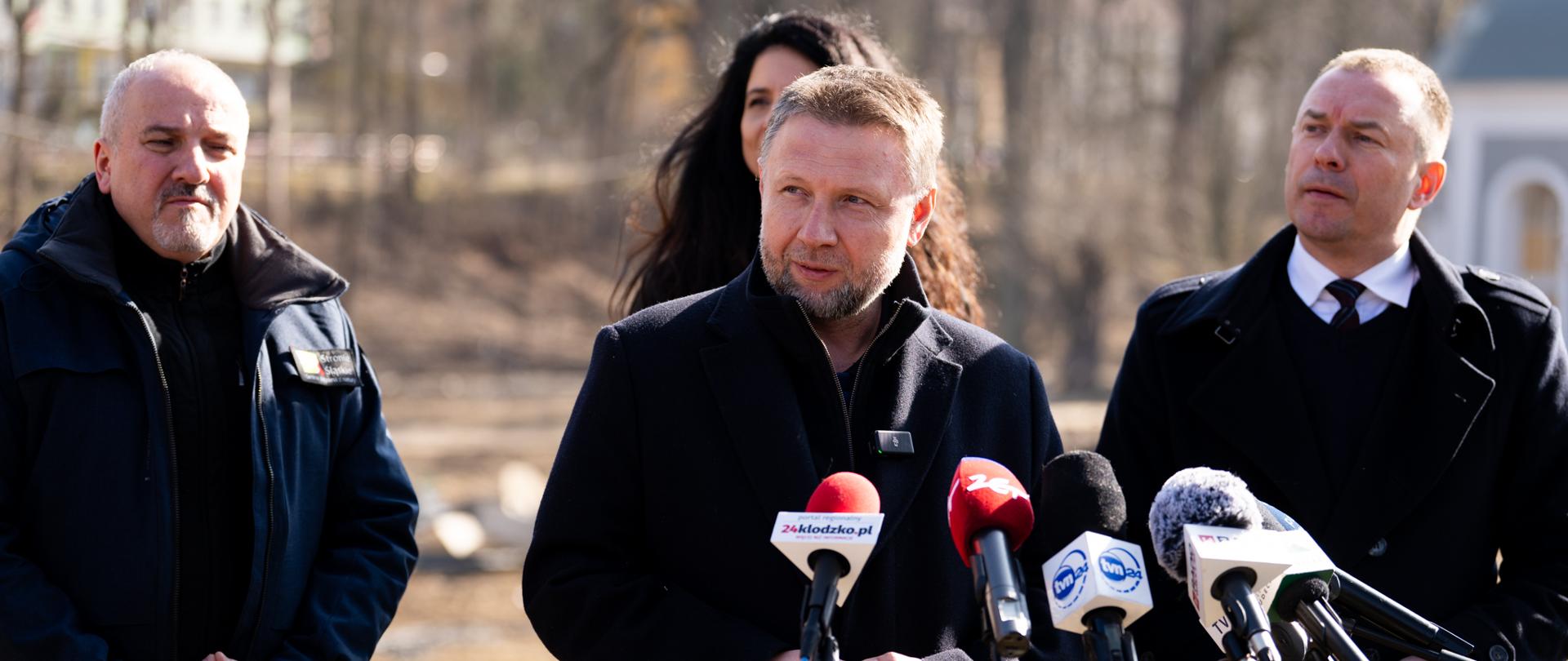 Konferencja Ministra Marcina Kierwińskiego