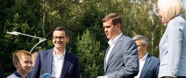 Premier i Minister z dziećmi