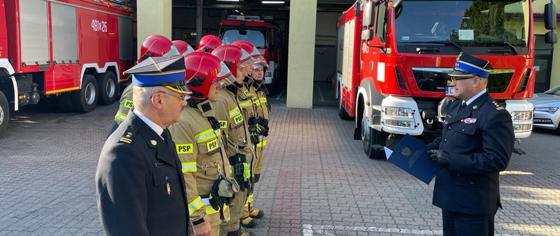 35-lecie służby Komendanta Powiatowego PSP w Mogilnie