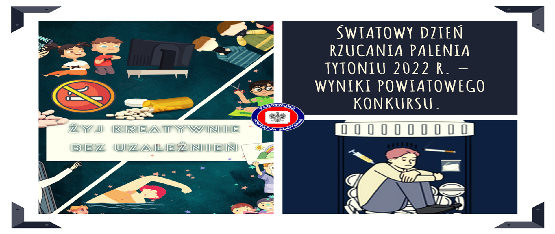 Światowy Dzień Rzucania Palenia Tytoniu 2022 r. – wyniki Powiatowego Konkursu. 