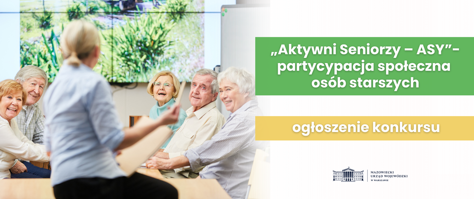 „Aktywny Seniorzy – ASY” – partycypacja społeczna osób starszych