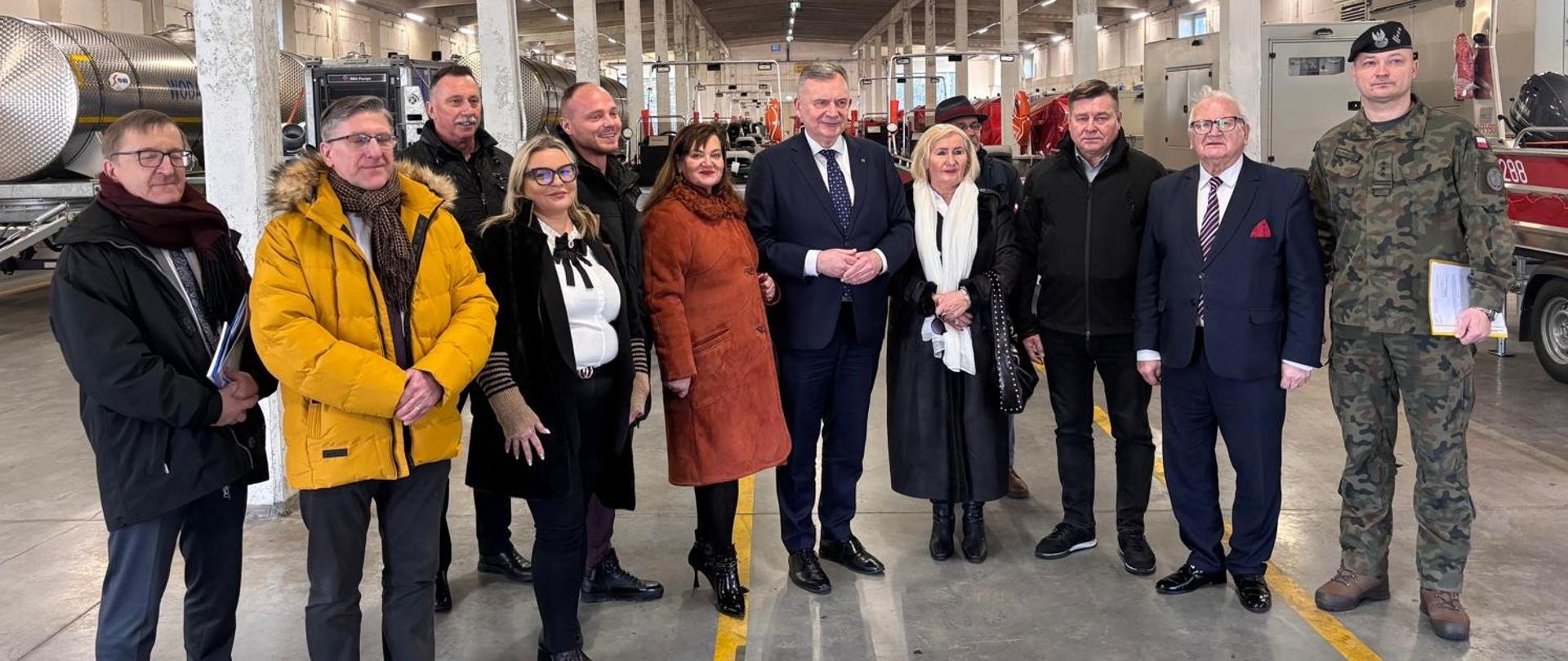 Wizyta wiceministra Pawła Bejdy w składnicy RARS