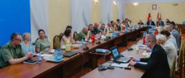 Posiedzenie Wojewódzkiego Zespołu Zarządzania Kryzysowego
