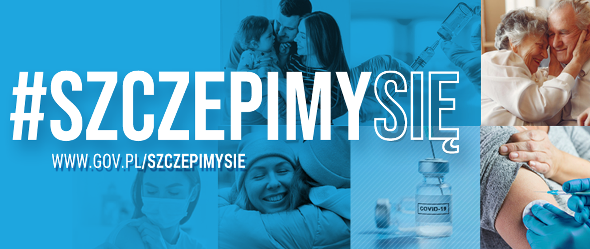 Logo akcji #szczepimysię