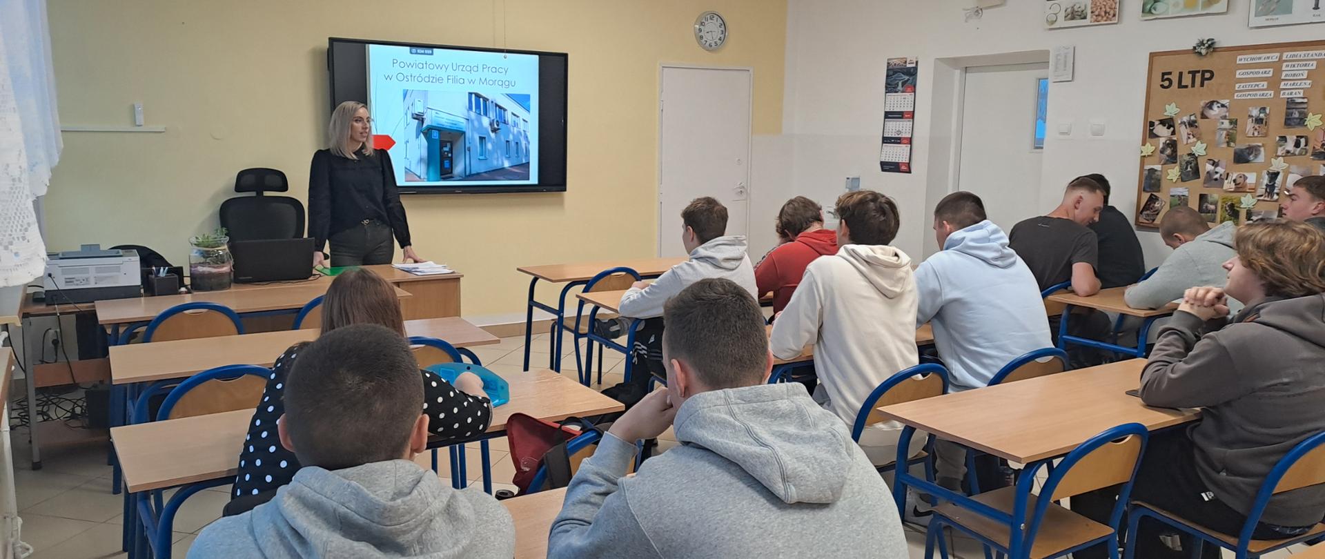 Spotkanie z przedstawicielem Urzędu Pracy z Morąga