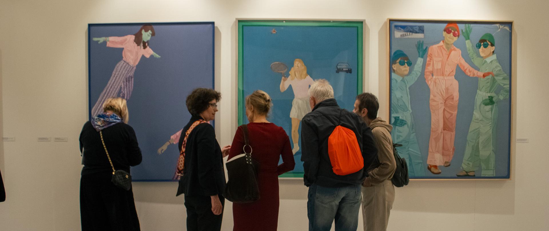 Wystawy Ewy Kuryluk w Warszawie - autobiograficzny wymiar twórczości, fot. Klara Szlanta