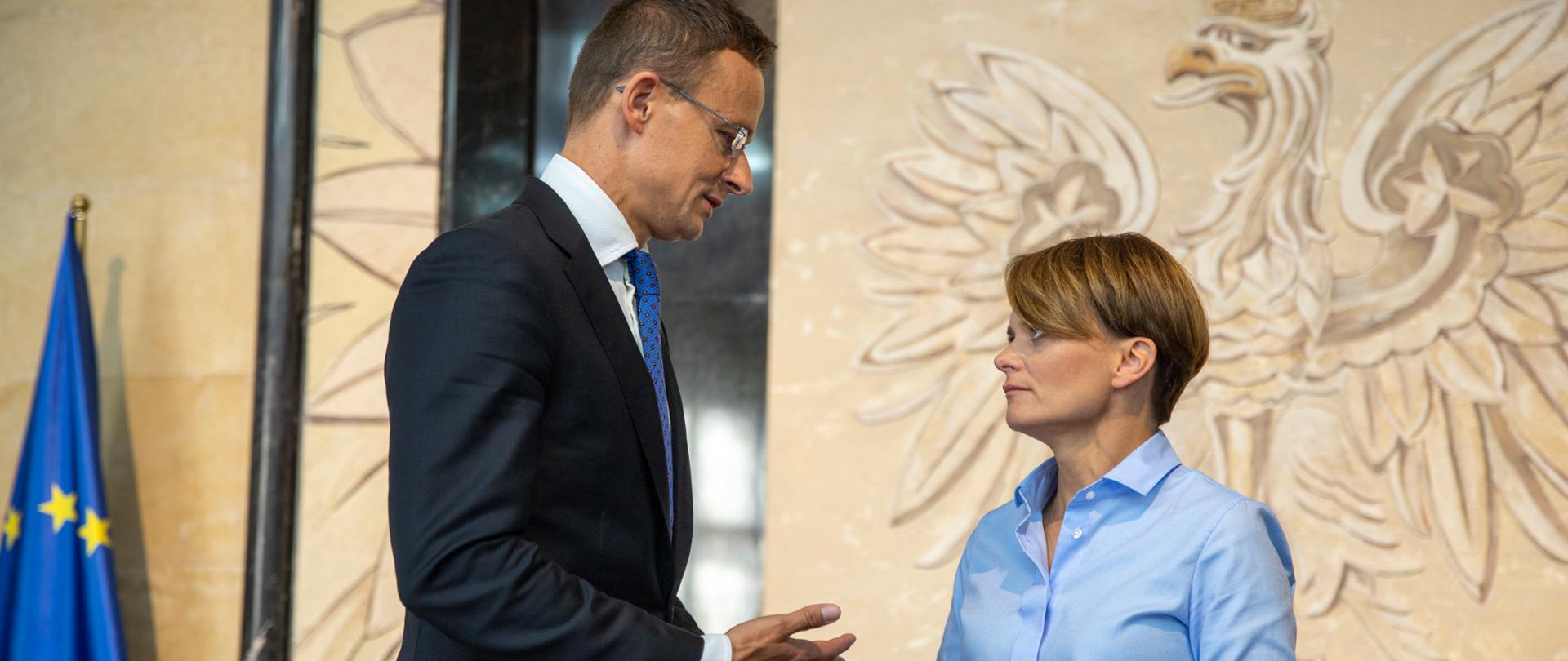 Spotkanie_z_ministrem_spraw_zagranicznych_Węgier