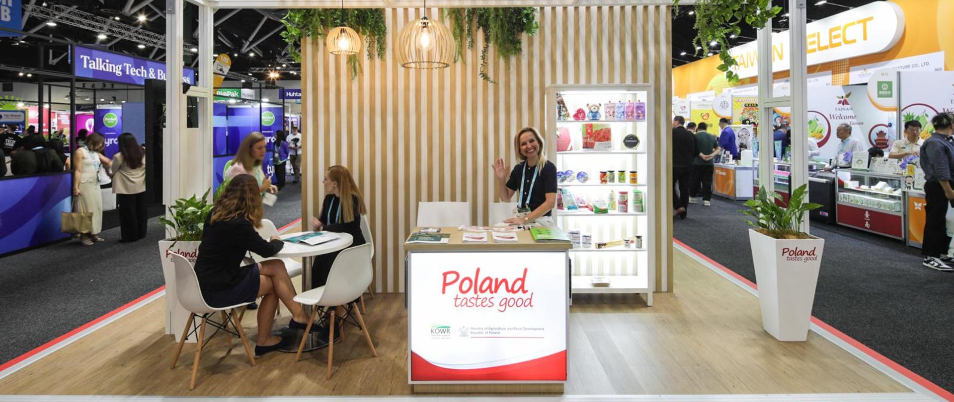 Polish national stand at Fine Food Australia