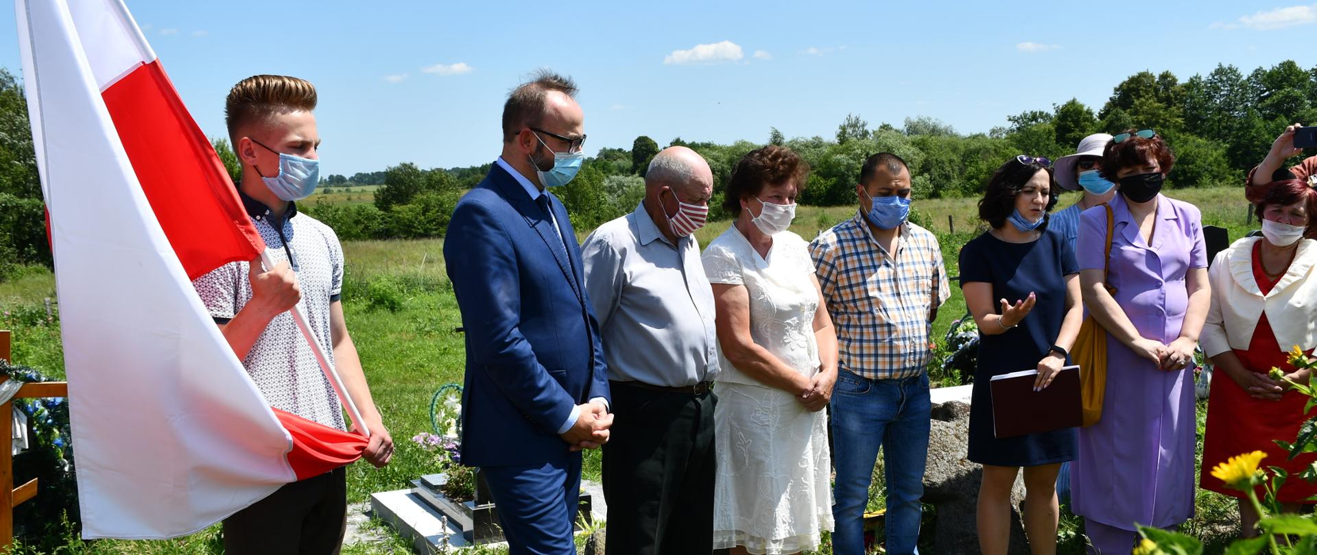 Upamiętnienie żołnierzy Wojska Polskiego poległych w bitwie pod Zwiahelem w 1920 r.