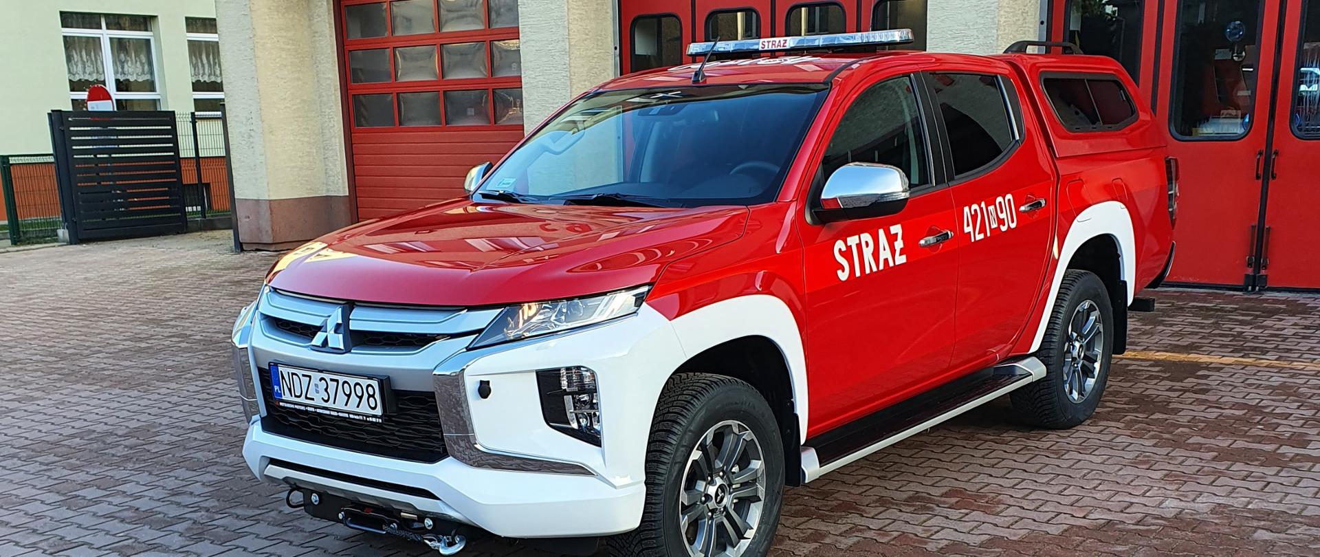 Nowe samochody w KP PSP Działdowo - Mitsubishi L200