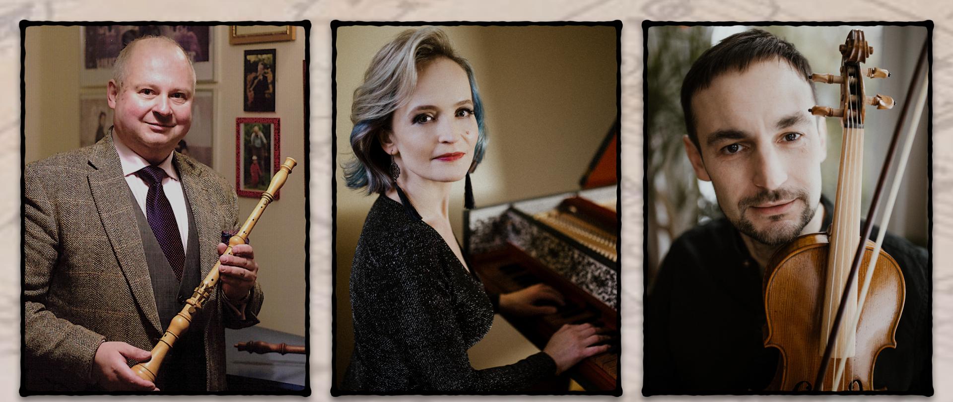 Plakat promujący koncert zatytułowany „BAROKOWO MI…”. Na górze widnieje duży, wyrazisty tytuł „BAROKOWO MI…”. Poniżej umieszczono datę i godzinę wydarzenia: „25 lutego 2025 godz. 19:00”, oraz miejsce – „Sala Koncertowa ZPSM w Ełku”. W centralnej części plakatu dużymi literami znajduje się napis „KONCERT MUZYKI DAWNEJ”, a na dole wymienieni są wykonawcy: Rafael Gabriel Przybyła, Anna Krzysztofik-Buczyńska oraz Amadeusz Buczyński. Plakat utrzymany jest w eleganckim, nowoczesnym stylu, nawiązującym do barokowej estetyki muzyki dawnej.