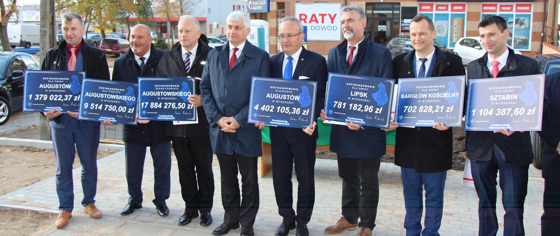 Blisko 18 mln zł rządowego wsparcia na drogi lokalne w powiecie augustowskim