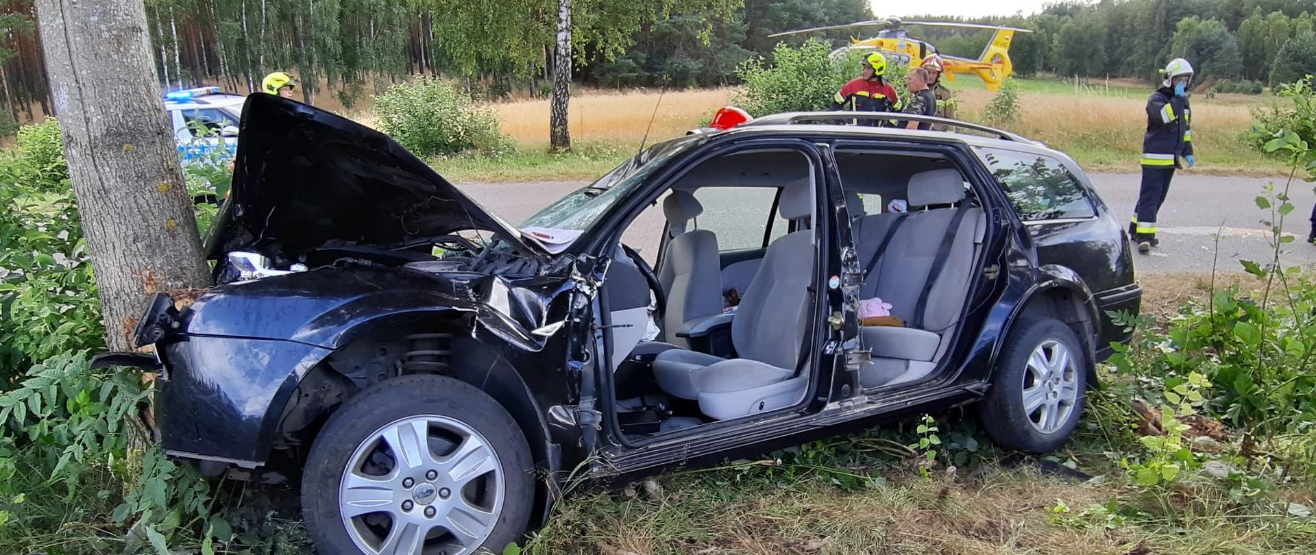 Wypadek na trasie Karsin- Osowo