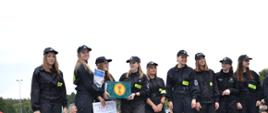 Zdjęcie przedstawia żeńską, zwycięską drużynę grupy C z OSP Ropczyce-Chechły. 