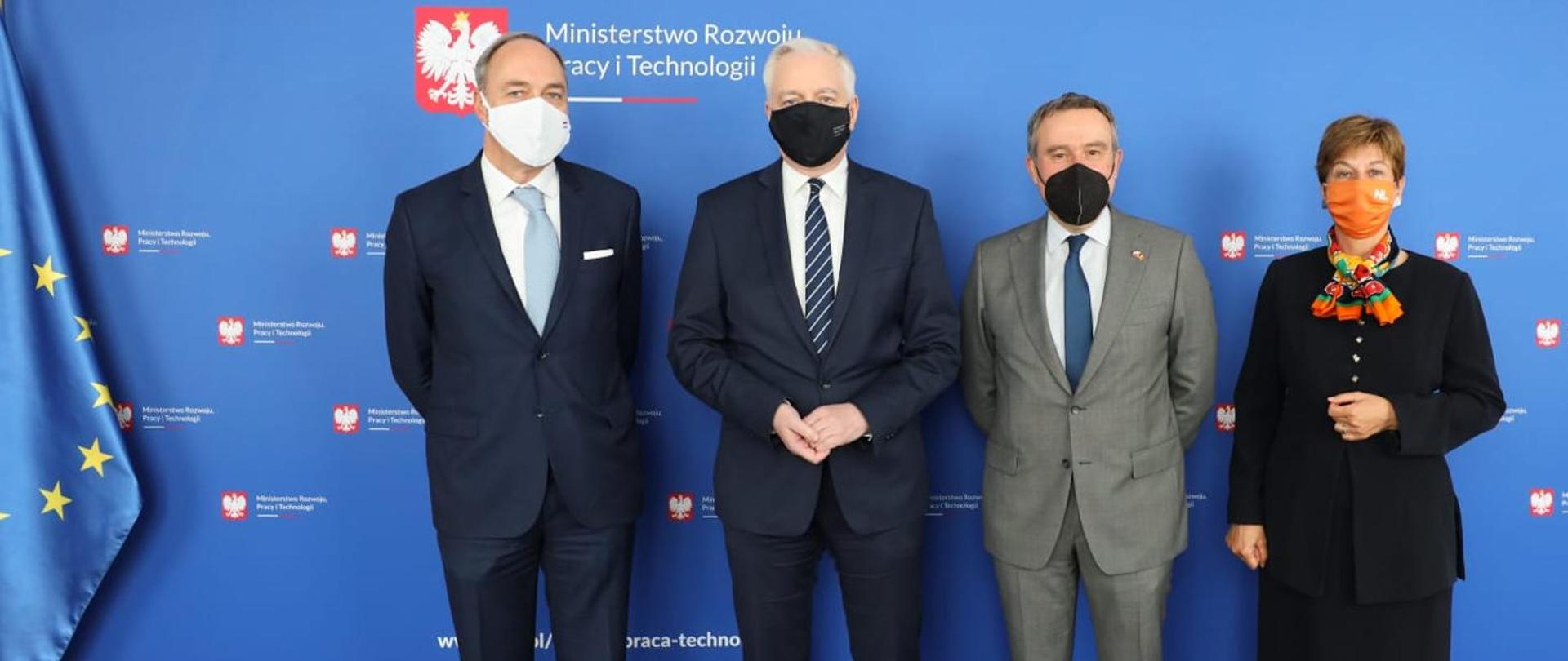 The meeting was attended by the Ambassadors of the Kingdom of Belgium – Luc Jacobson, the Kingdom of the Netherlands – Daphne Bergsma and the Grand Duchy of Luxembourg – Paul Smith.