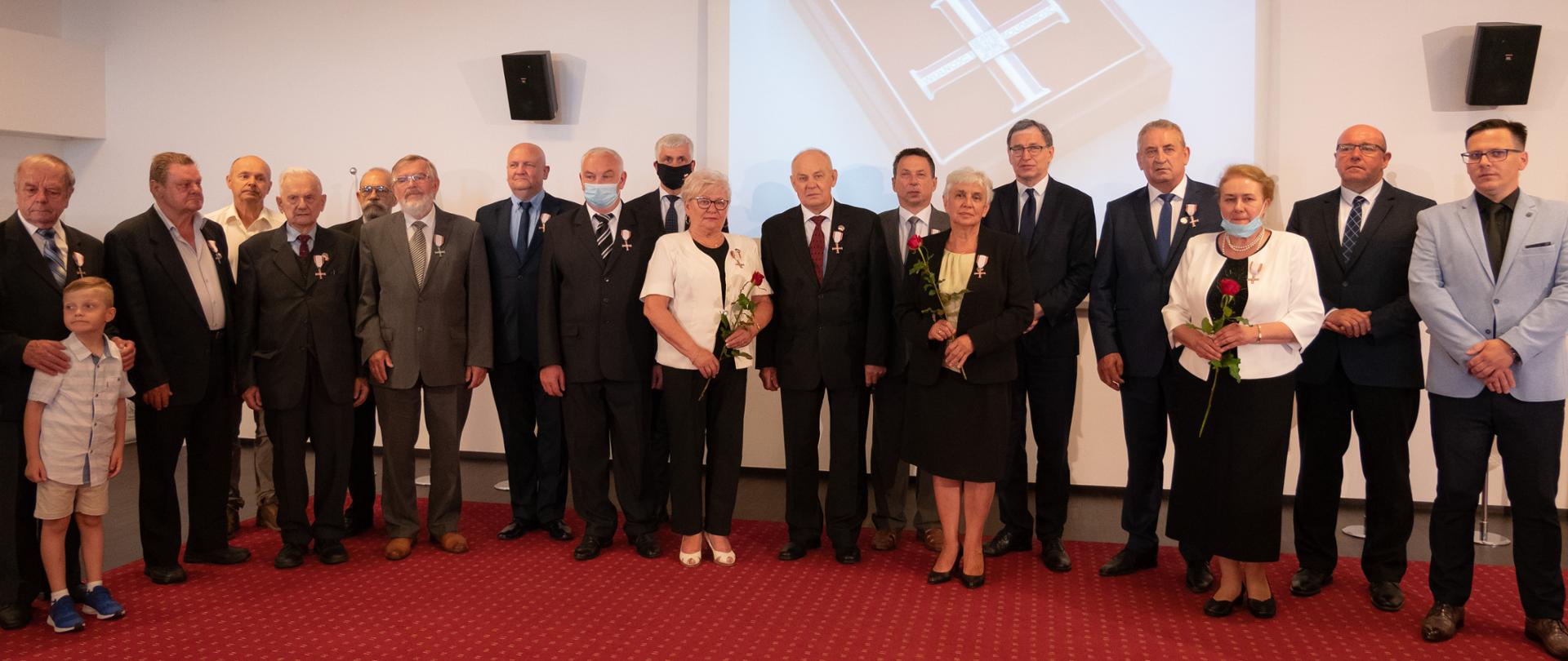 Uroczystość wręczenia Krzyży Wolności i Solidarności