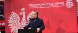 Okolicznościowe przemówienie wygłosił Pan Jarosław Maciejewski Wicewojewoda Wielkopolski. 