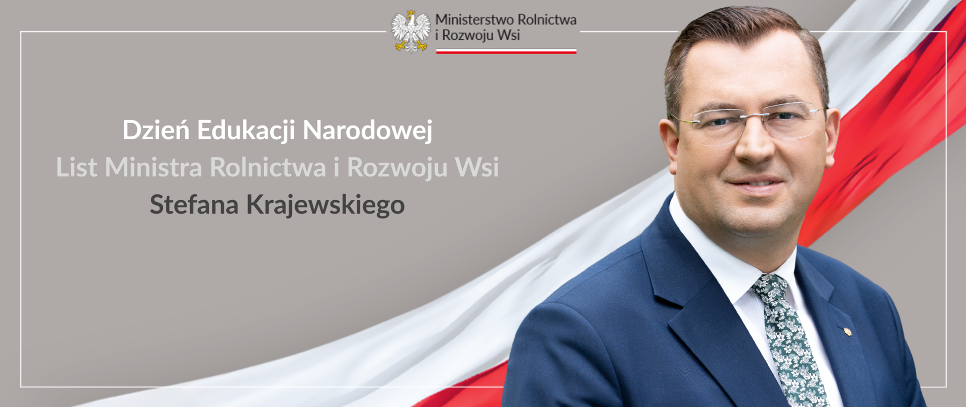 Minister Stefan Krajewski
