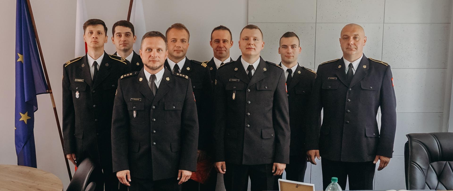 Uroczyste mianowanie i powierzenie obowiązków na kierownicze stanowiska służbowe.