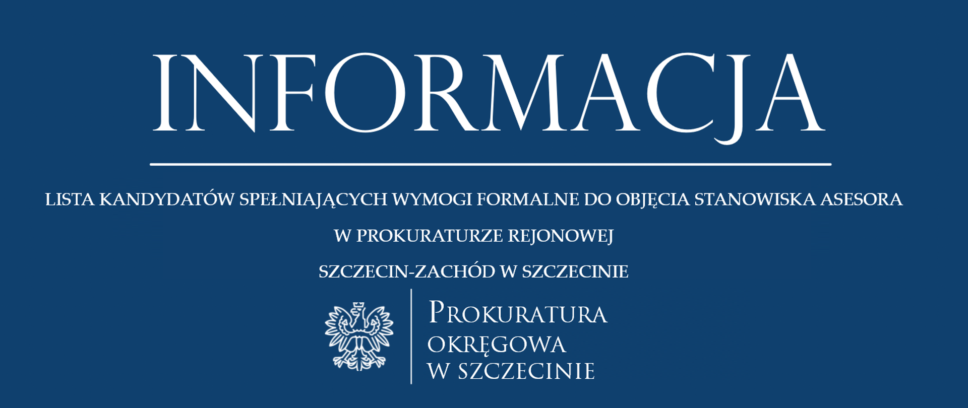 lista asesor PR Szczecin-Zachód