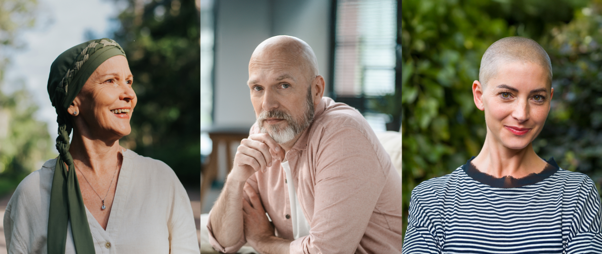 Widok na osoby mające problem onkologiczny lub w trakcie leczenia