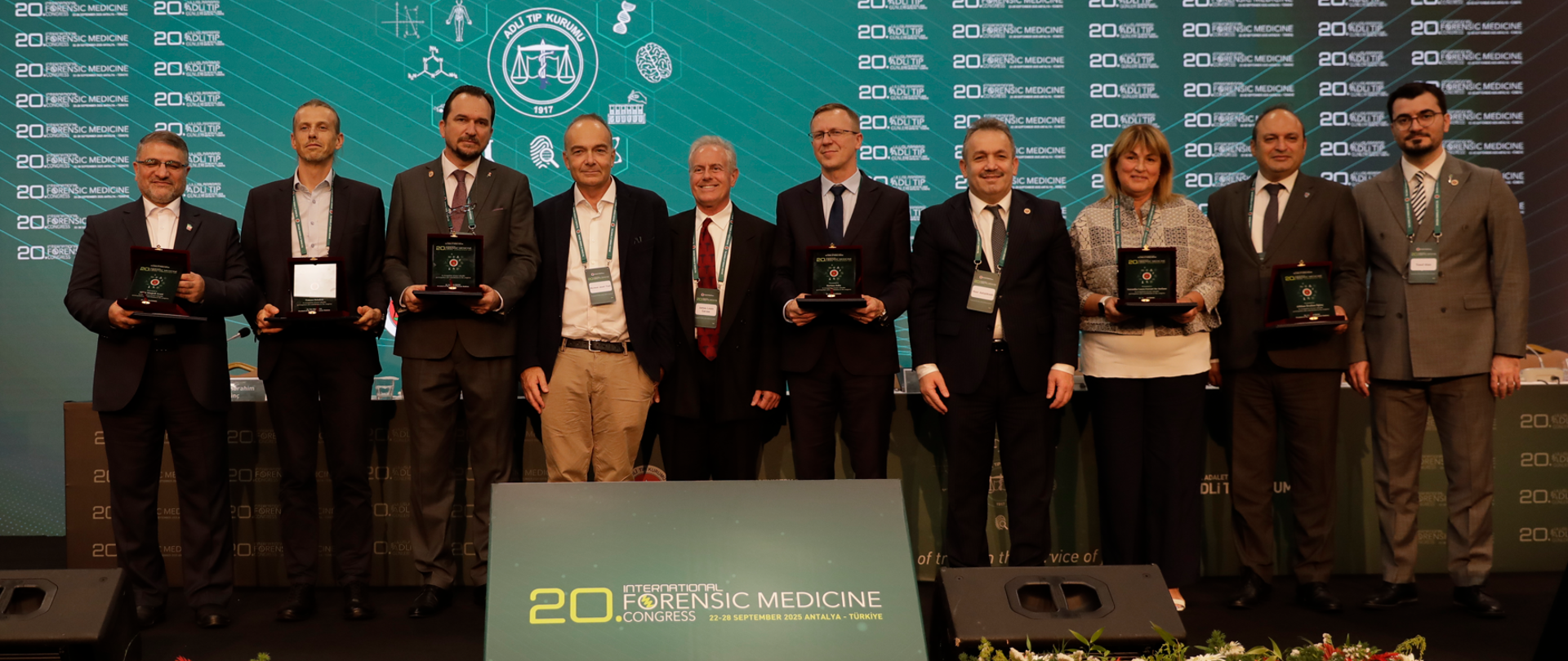 Zdjęcie prelegentów Kongresu Medycyny Sądowej
