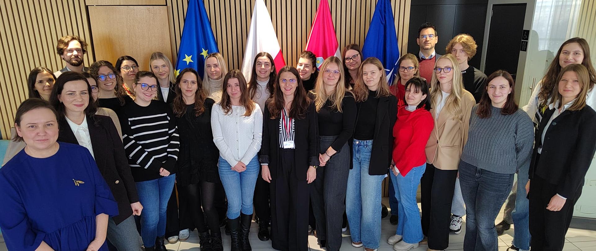 Spotkanie ze studentami polonistyki