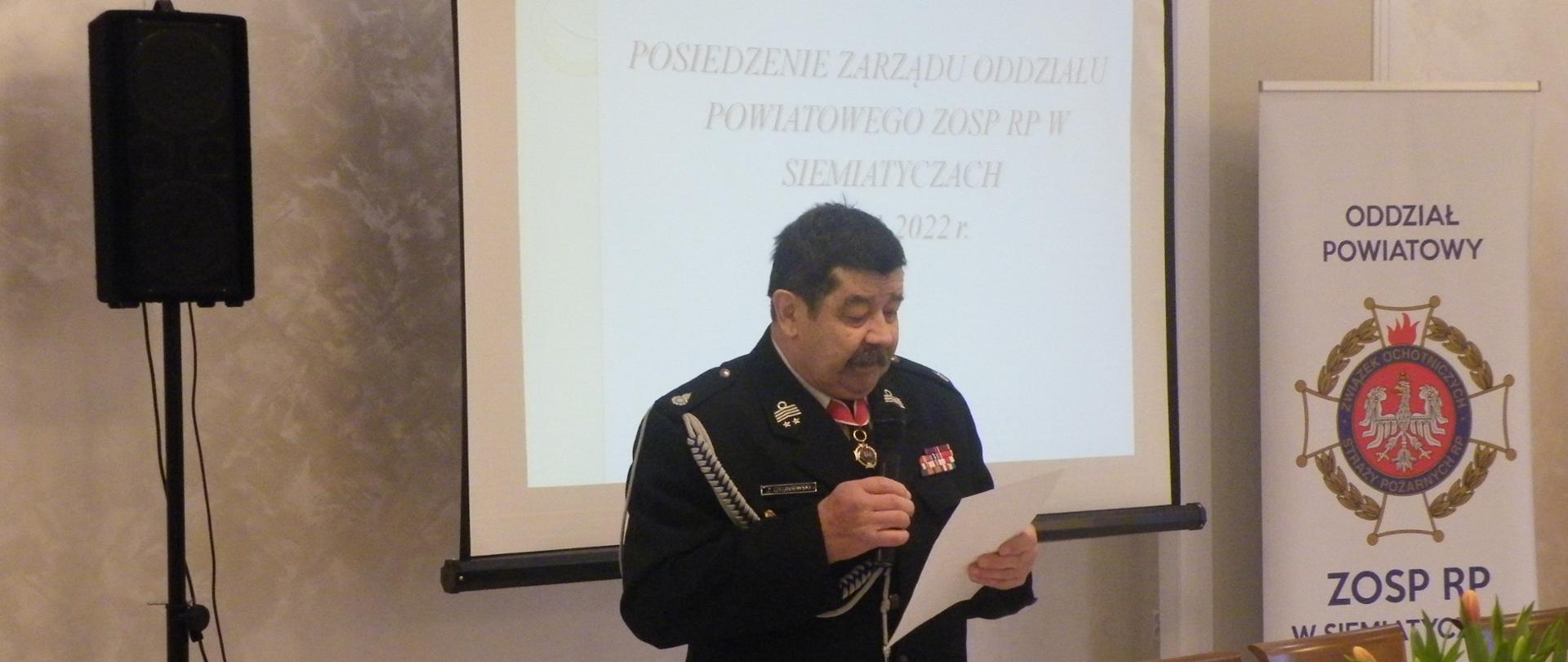 Posiedzenie Zarządu Oddziału Powiatowego ZOSP RP