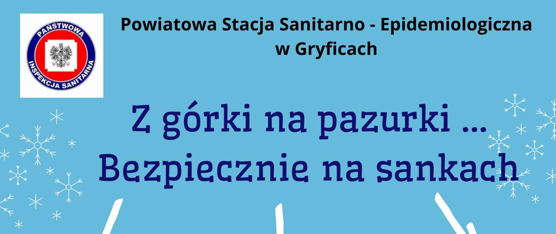 Bezpieczne Ferie - Bezpiecznie na sankach