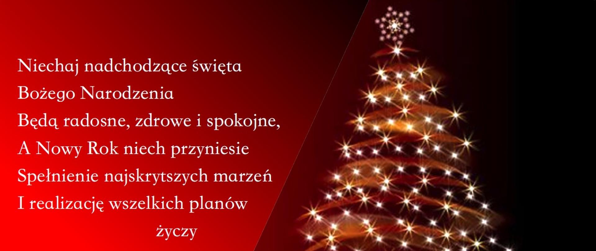 Życzenia bożonarodzeniowe Komendanta Powiatowego PSP w Oleśnie