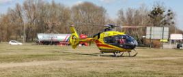 Na zdjęciu helikopter LPR
