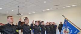 Ślubowanie nowo przyjętych funkcjonariuszy 15.09.2023