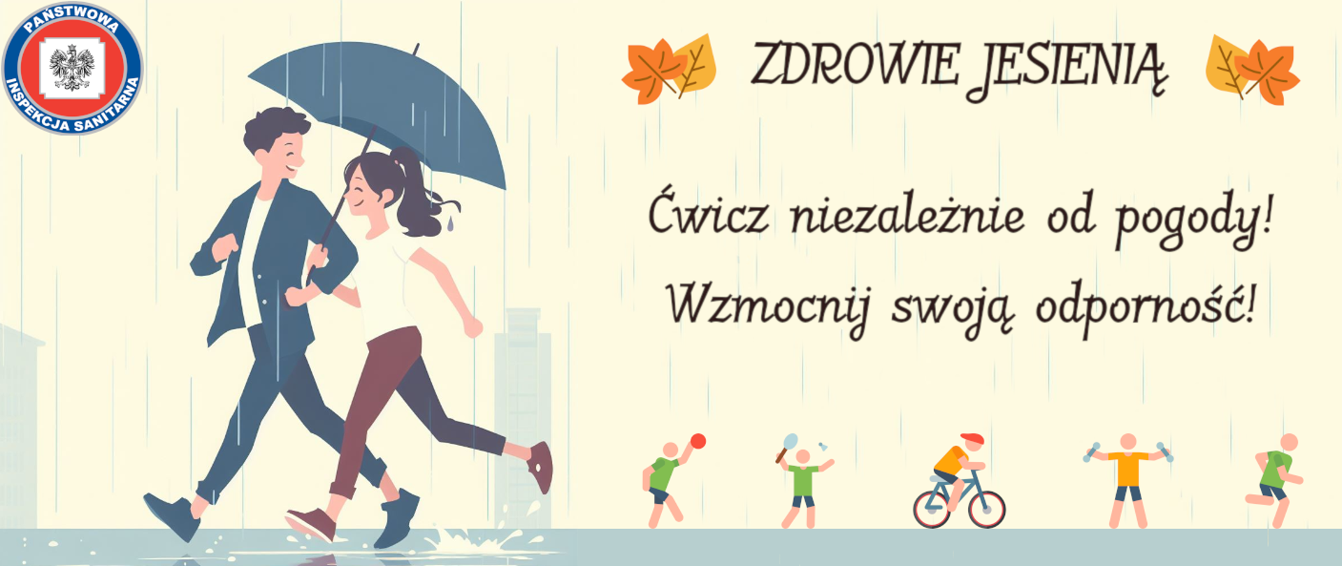 Zdrowie jesienią: Aktywność fizyczna niezależnie od pogody