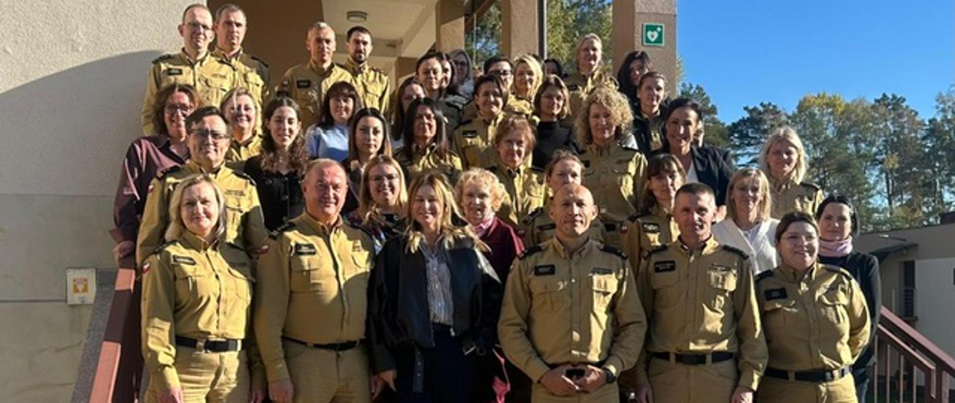 Szkolenie dla kadry nadzorującej i realizującej zadania kadrowe, organizacyjne i szkoleniowe w komendach powiatowych i miejskich PSP województwa pomorskiego.