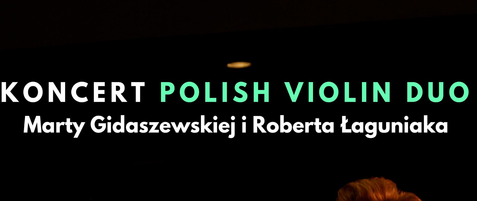 koncert duetu skrzypcowego w PSM I stopnia w Kole