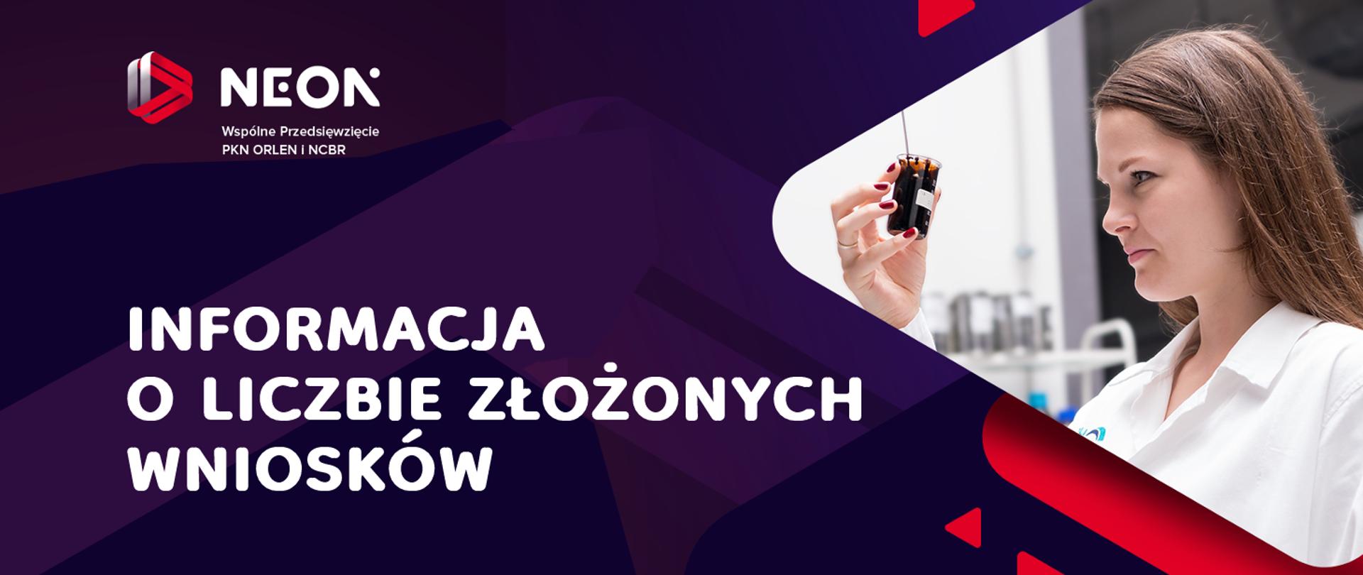 NEON - informacja o liczbie złożonych wniosków 