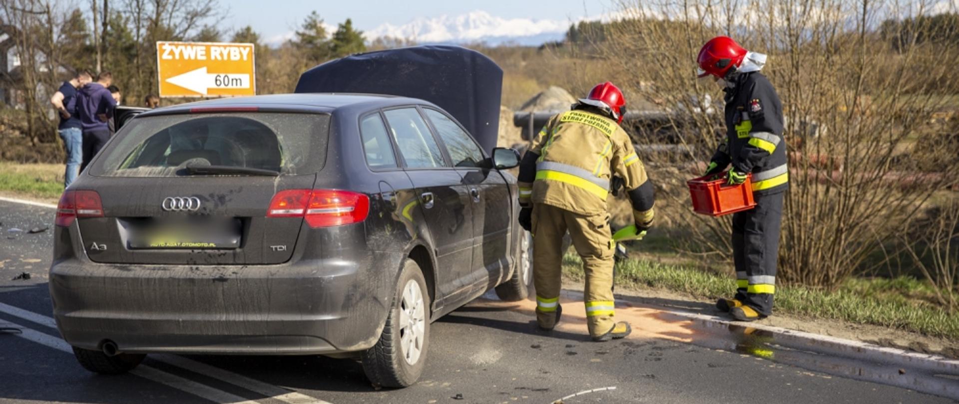 Kolizja w Piekielniku.