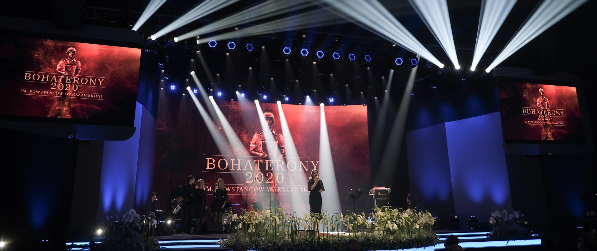 Gala Nagrody BohaterONy 2020, Anna Dereszowska z zespołem
