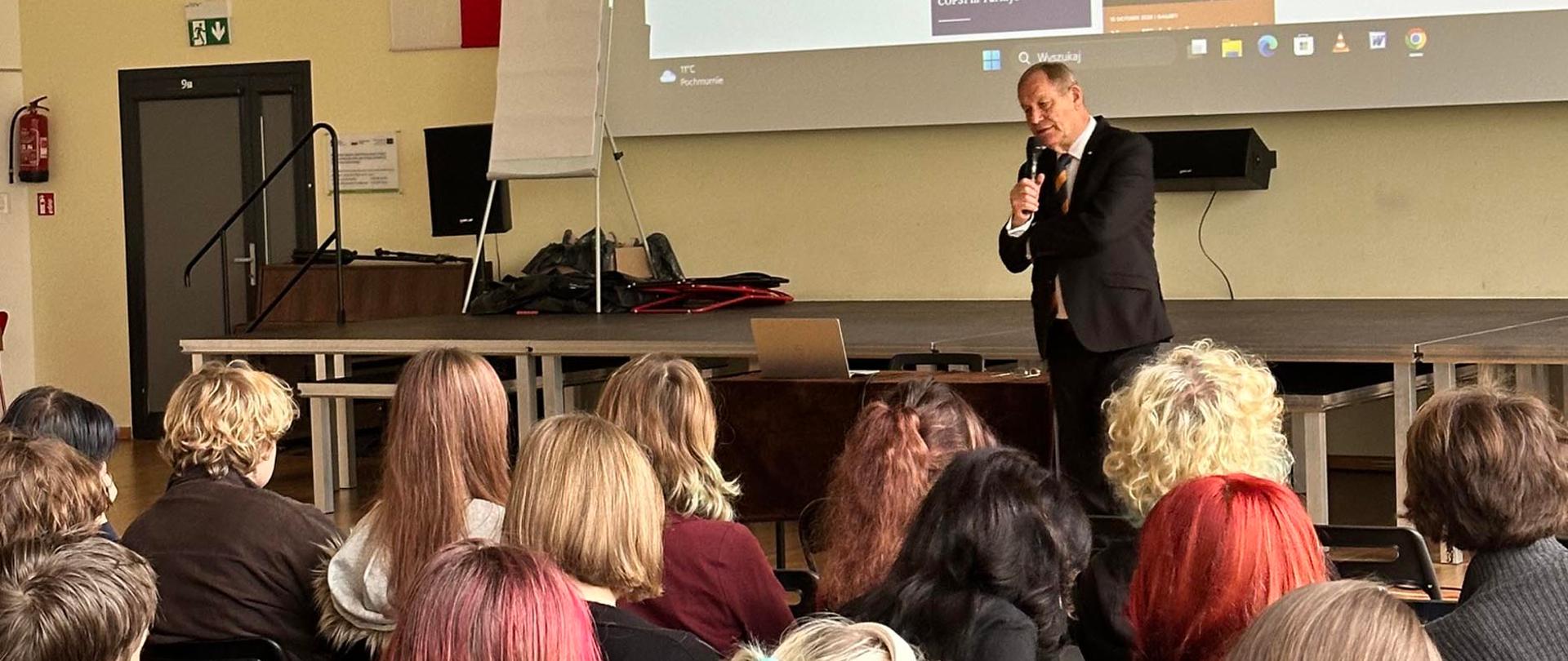 Spotkanie z honorowym konsulem Królestwa Danii. Fot. Anna Jaśkiewicz