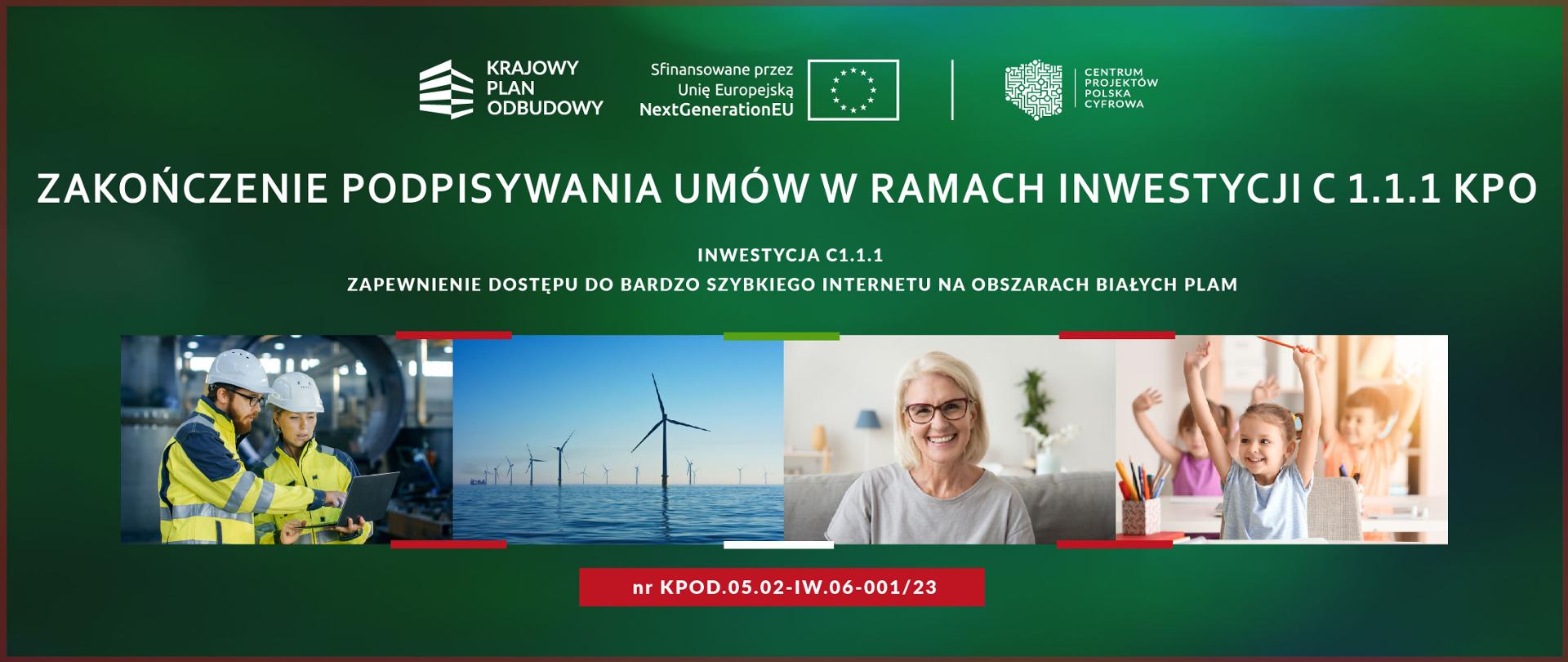 Zakończenie podpisywania umów KPO2