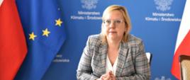 Minister Anna Moskwa podczas spotkania z komisarz UE ds. energii Kadri Simson.