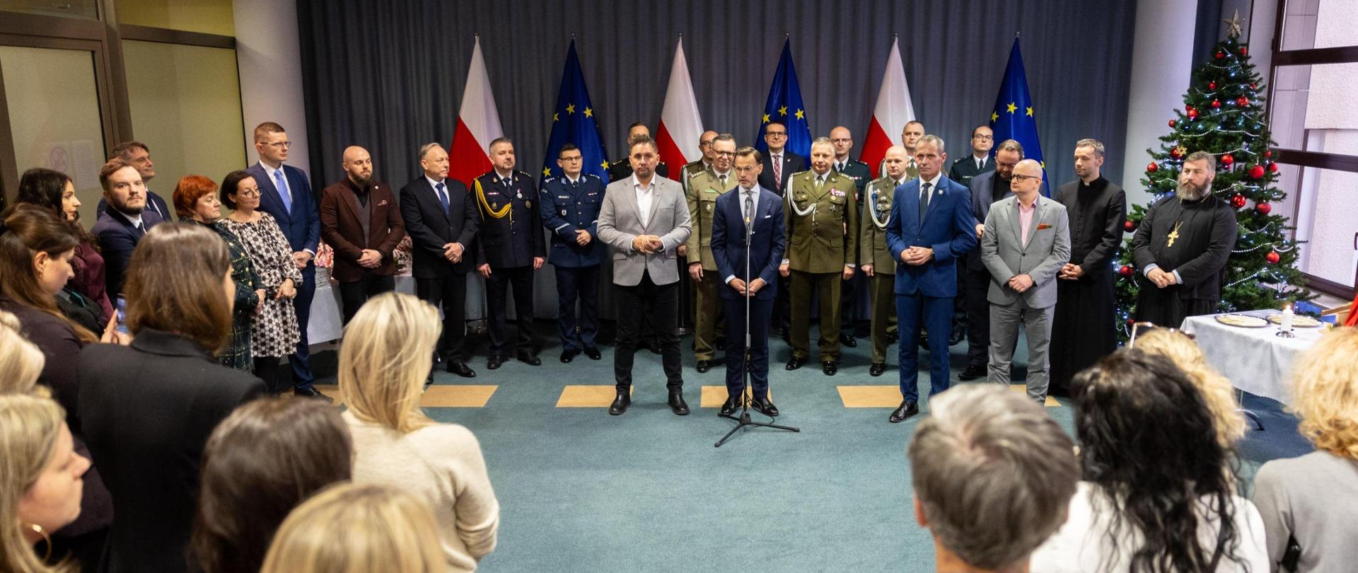 Spotkanie opłatkowe pracowników Podlaskiego Urzędu Wojewódzkiego