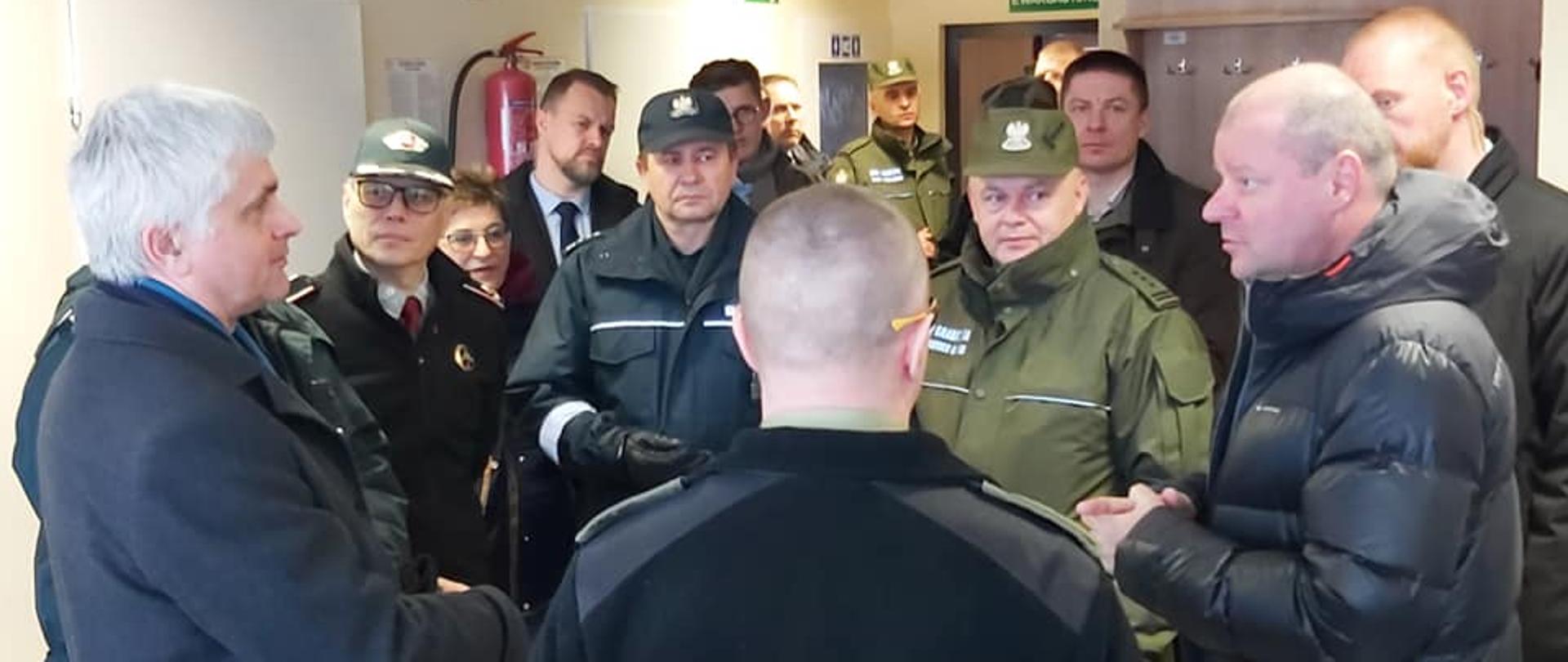 Spotkanie w Budzisku z premierem Litwy 